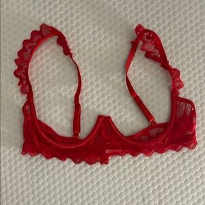 Red Lace Bralette